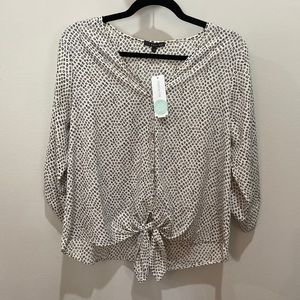 Stitch fix NWT 3/4 sleeve blouse - small